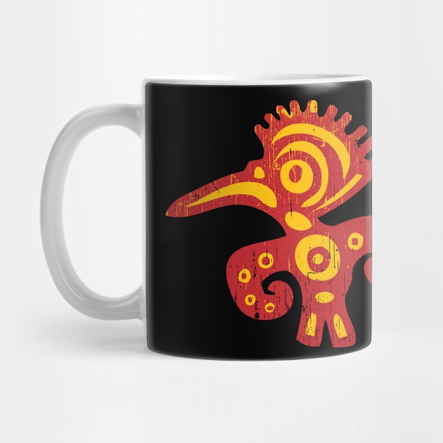 Ancient Mayan Bird by Markaneu